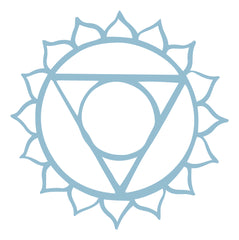 Throat Chakra Symbol - Muse + Moonstone