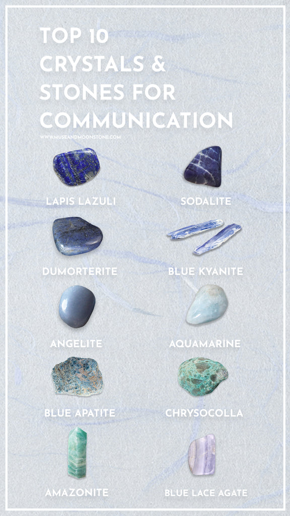 Top 10 Crystals & Stones For Communication