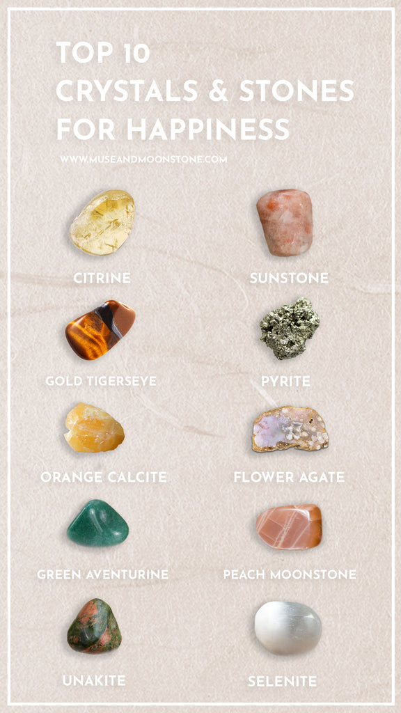 10 Crystals for Good Luck, Stones for Good Fortune