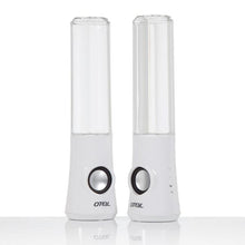 Load image into Gallery viewer, Water Dancing Speakers 2x USB Powered LED Water Fountain PC iPhone iPod (White)
