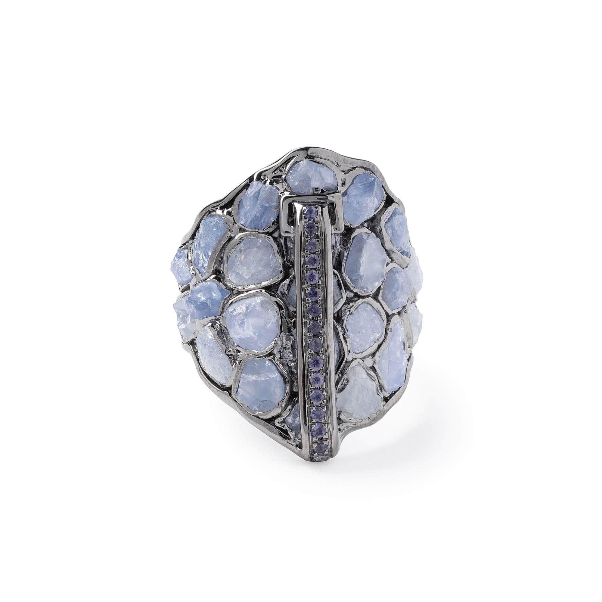 Image of Saraswa Rough Tanzanite Ring