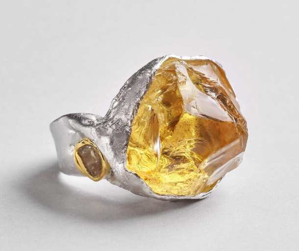 christel citrine ring