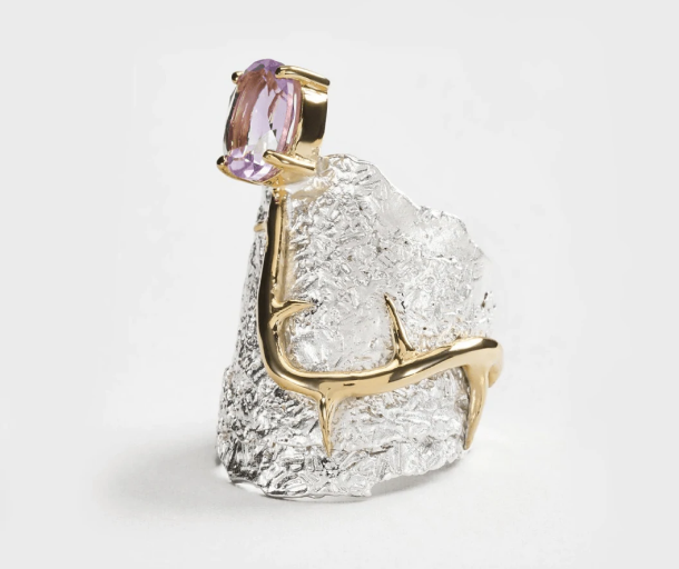 adelinde amethyst ring