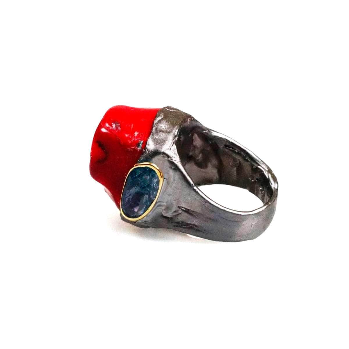 Image of Zeromi Coral  Ring