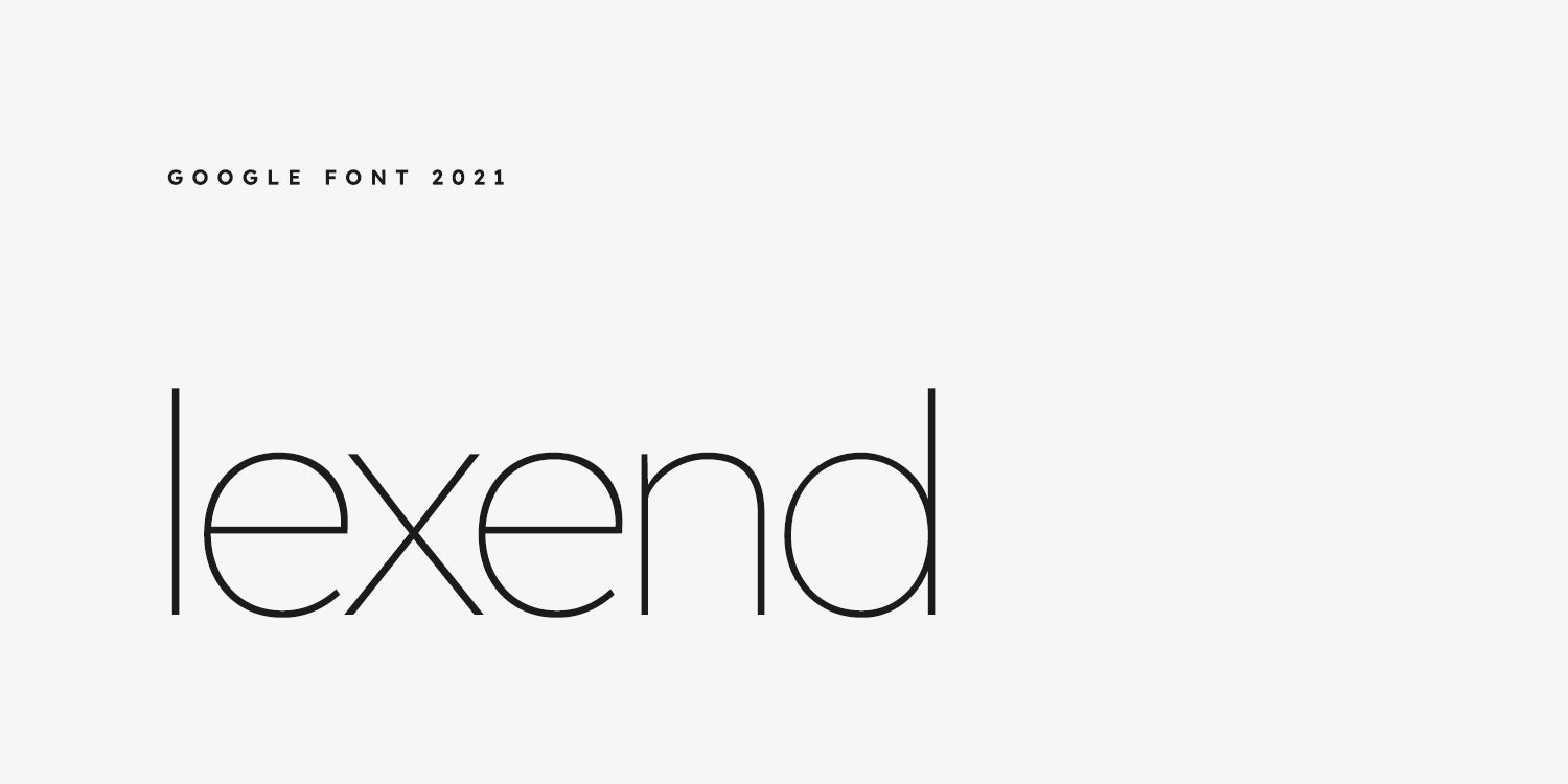 Lexend Font