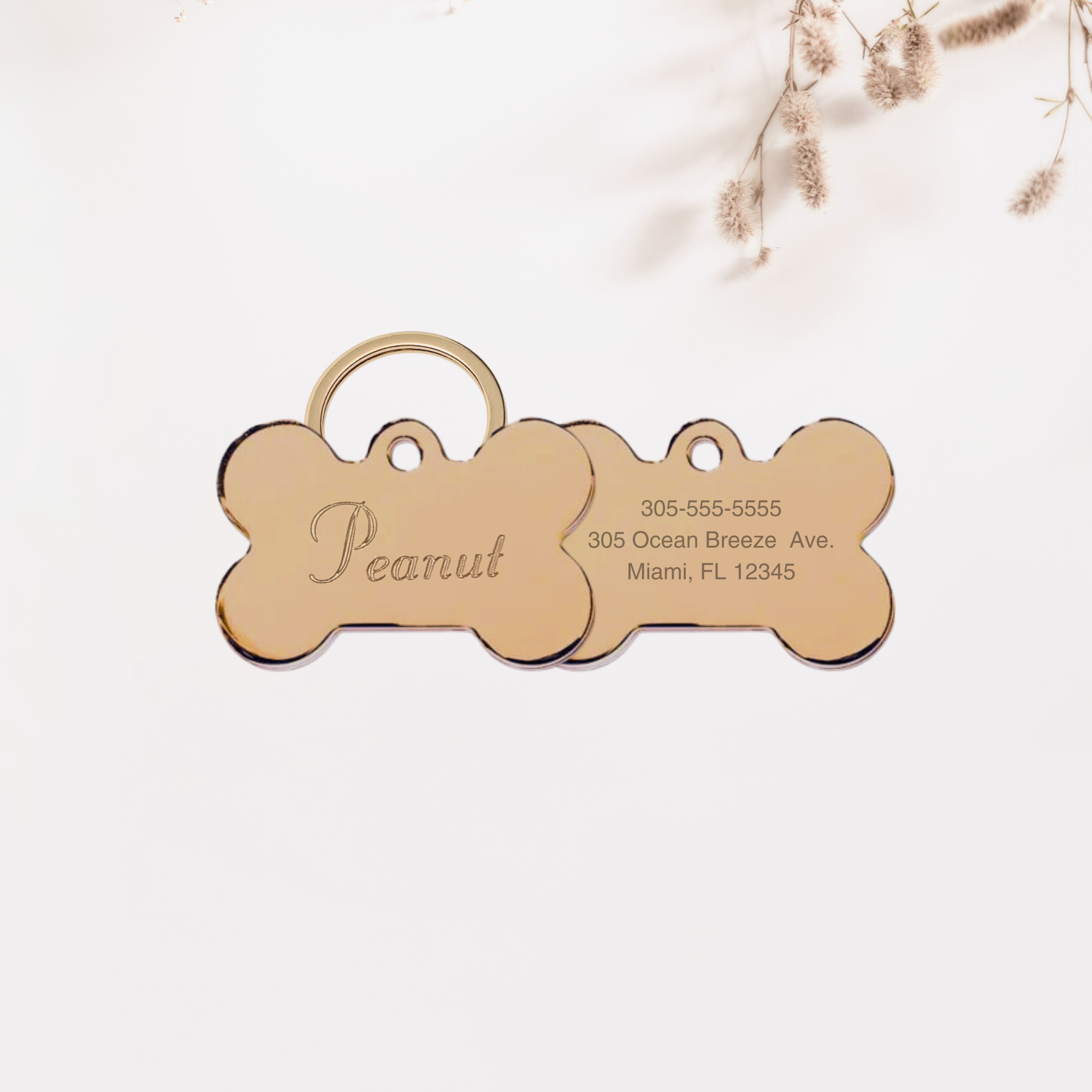 Engraved ID Tag - Paws Paws Miami product image