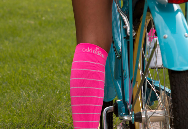 pink compression socks in canada