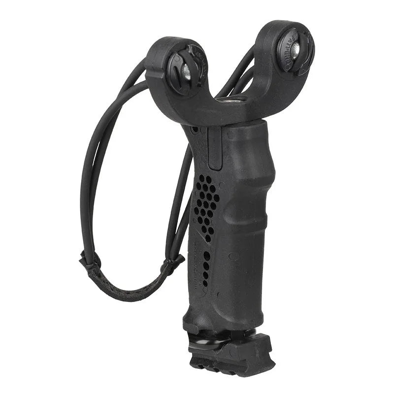 Outdoor Professional 6-strand Card Ball Slingshot Round Rubber Band Flat Rubber Band Strong Traditional Hunting Slingshot