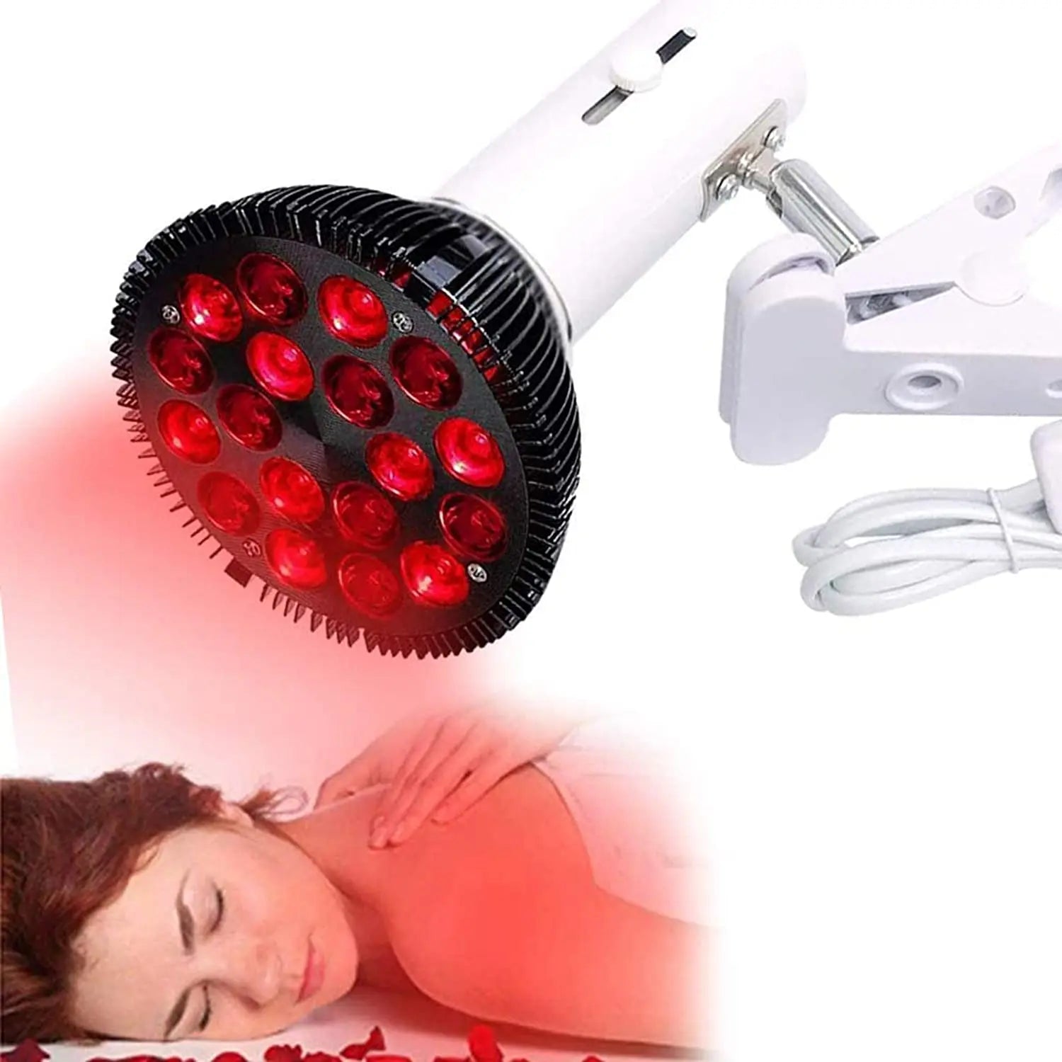High Quality 18Pcs Led Lamp Portable Health Protect Beauty Infrared Light Therapy