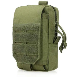 Retail Laser Cut Molle Tactical Mobile Phone Bag EDC Fanny Pack Hunting Tools Accessories Vest Mobile Phone Work Tool Pack Pouch - KUYKTHTR