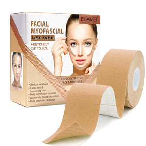 ELAIMEI Face Toning Belts Anti Wrinkle Facial Myofascial Lift Tape For Firming and Tightening Skin - KUYKTHTR