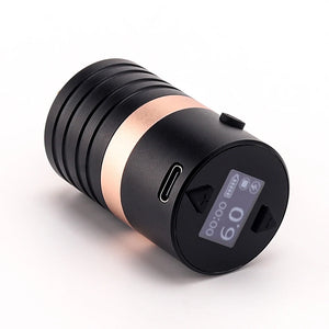 Ambition 1800mAh Rechargeable Strong Start LCD Digital RCA Wireless Tattoo Power Supply for Tattoo Machine - KUYKTHTR