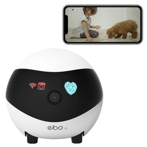 32G Smart App Control Ebo SE Pet Companion Robot Camera Electron Interactive Robotic Toys for Cat Children The aged - KUYKTHTR