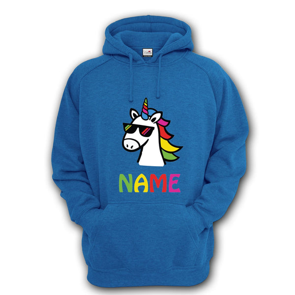 personalised unicorn hoodie