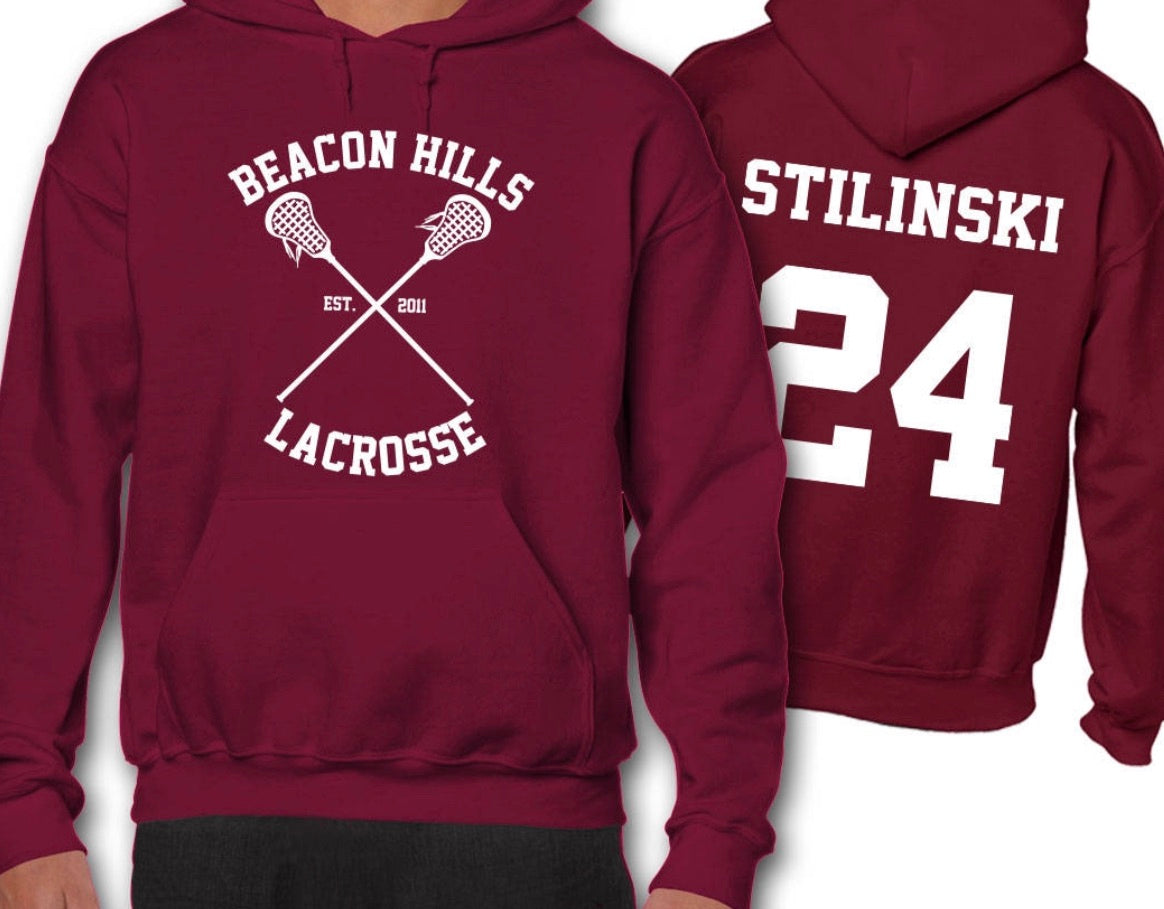 beacon hills lacrosse hoodie stilinski