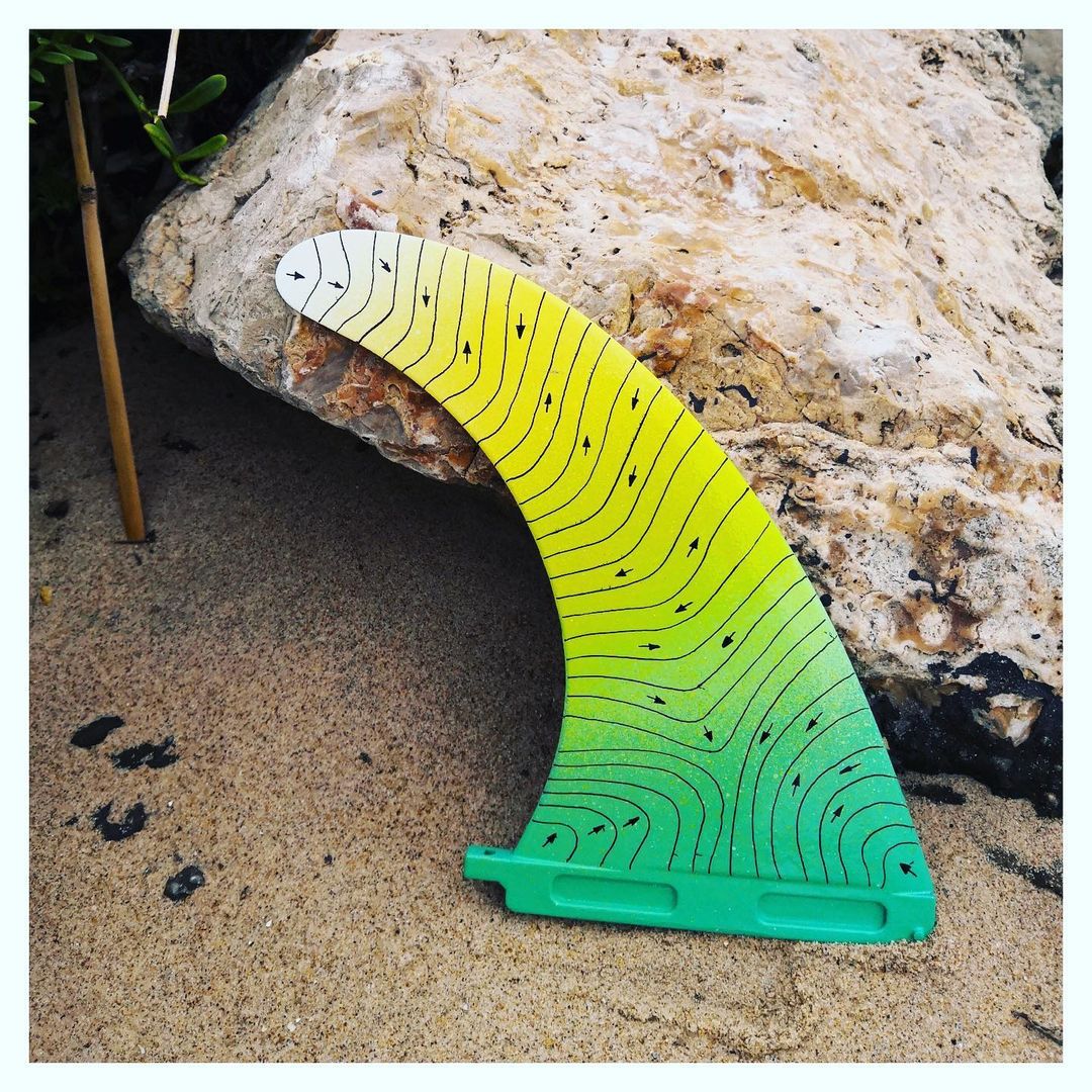 eco surf fin shaka