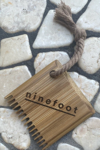 Ninefoot Wooden Wax Comb | Source: Ninefoot Studio