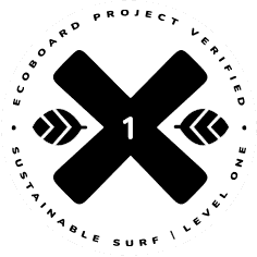 Level One ECOBOARD label | Source: Sustainable Surf: ECOBOARD