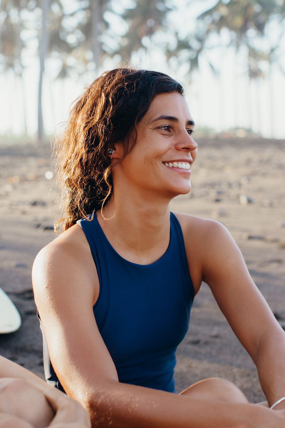 Canggu surf one piece criss-cross in Navy blue