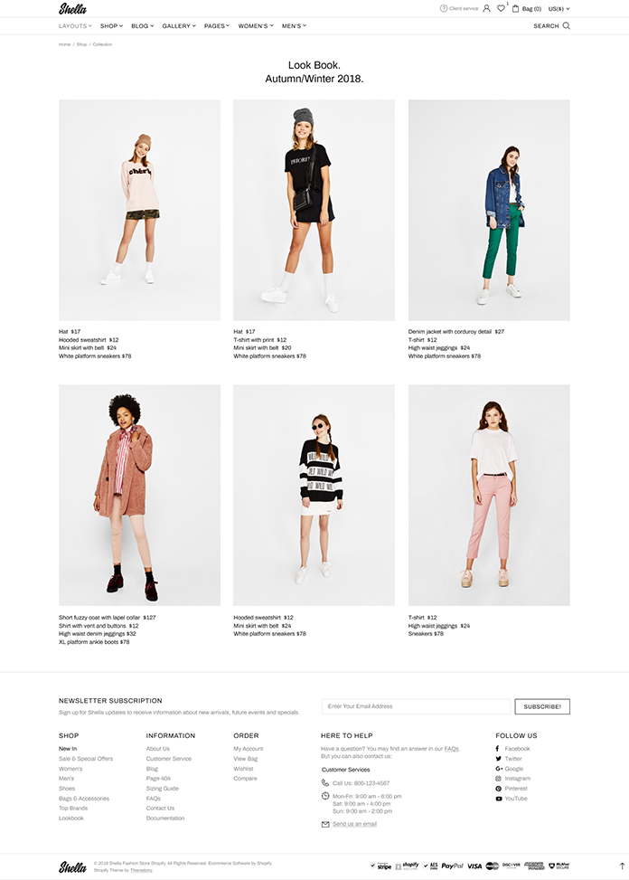 Look Book – MPIthemes store