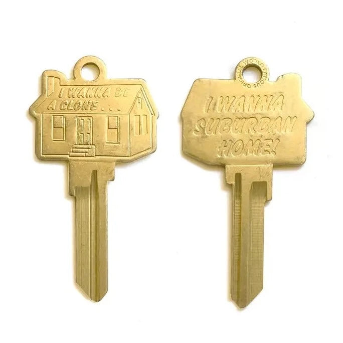 Suburban Home Blank Key