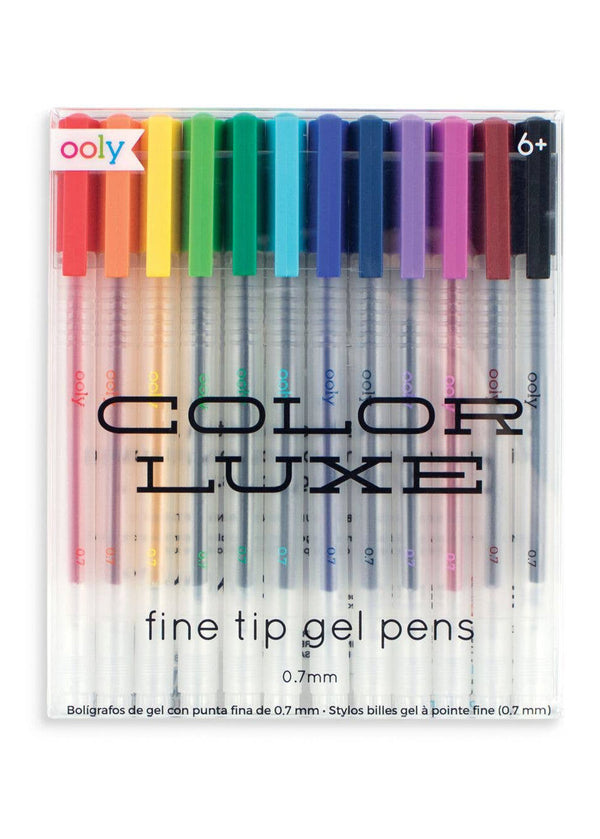 Ooly - Color Luxe Gel Pens - Set of 12