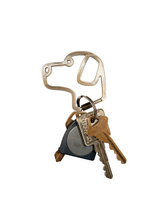 Load image into Gallery viewer, Dog Keychain - Tigertree
