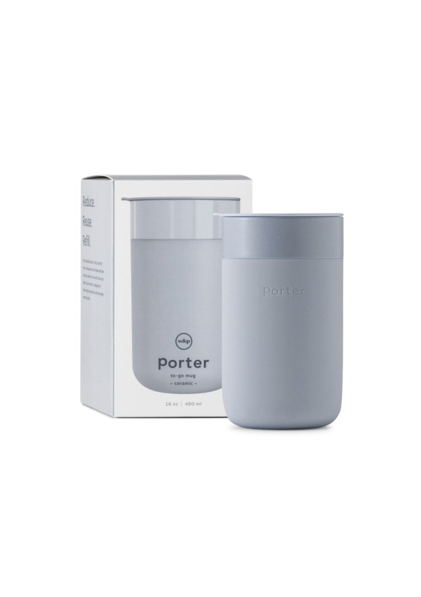 Porter Ceramic Mug Slate - 16 oz