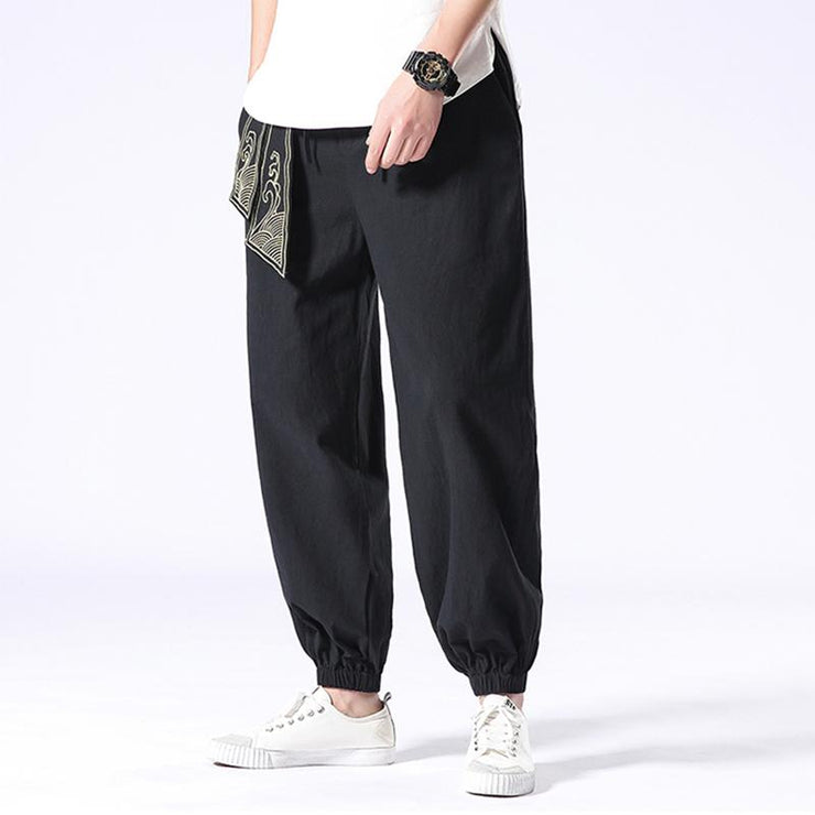 Ancient Style Black Tight End Pant – Kimonoshi