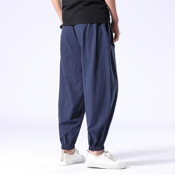 Ancient Style Blue Tight End Pant – Kimonoshi