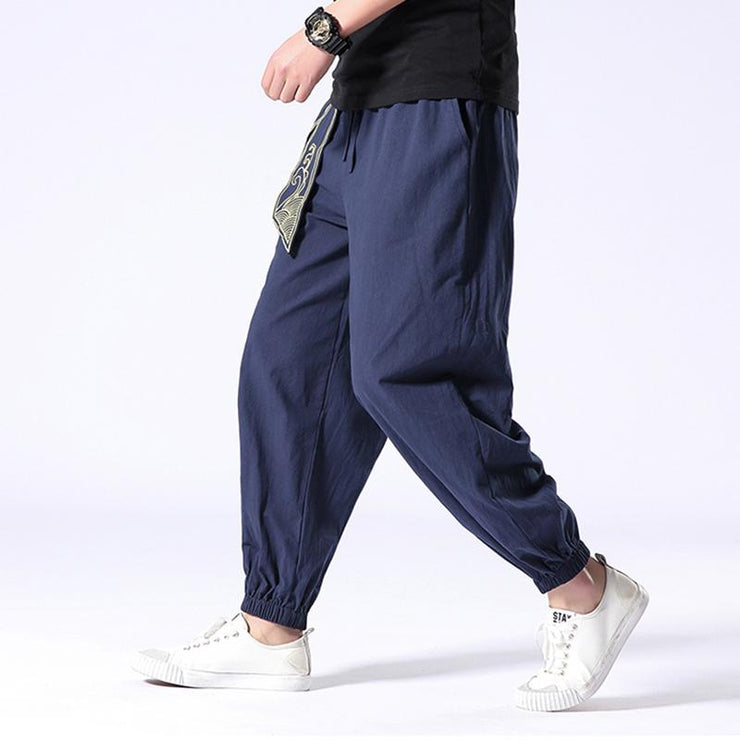 Ancient Style Blue Tight End Pant – Kimonoshi