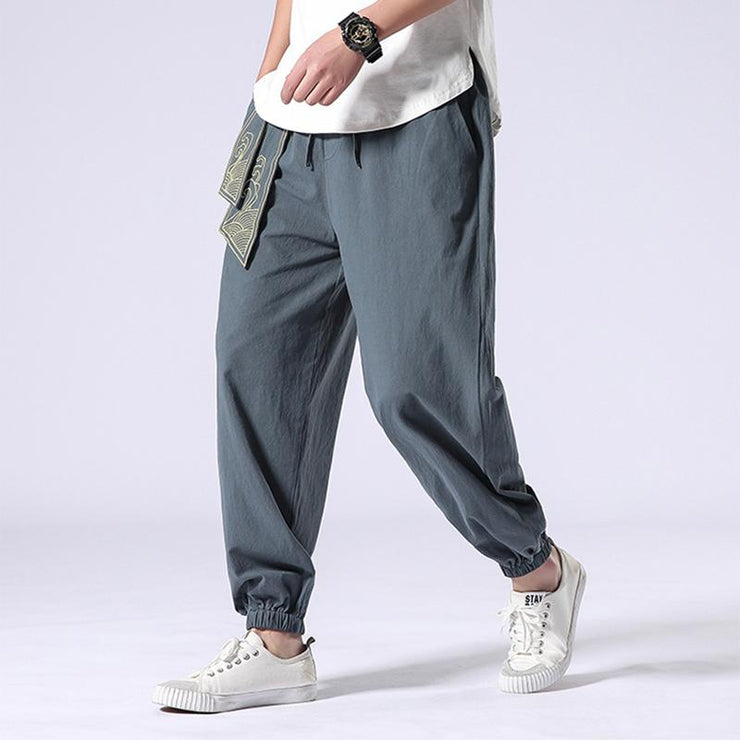 Ancient Style Grey Tight End Pant – Kimonoshi