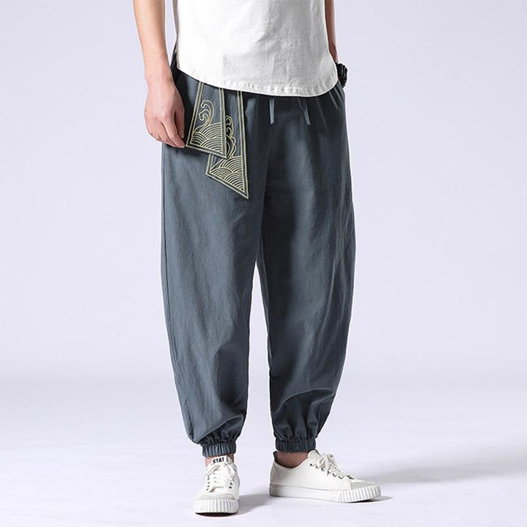 Ancient Style Grey Tight End Pant – Kimonoshi