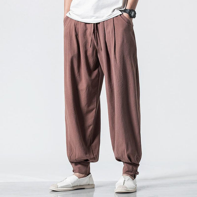 Brown Tight End Pant – Kimonoshi