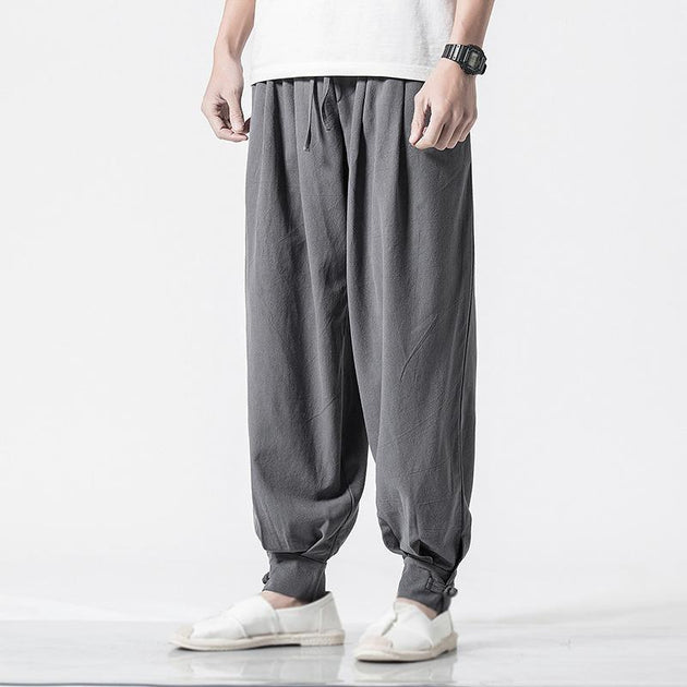 Grey Tight End Pant – Kimonoshi