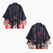 Reversible Last Samurai Haori Kimono Cardigan – Kimonoshi
