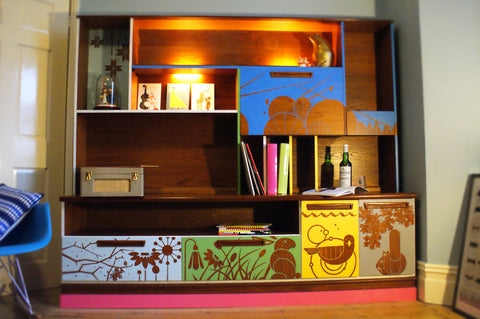 Charley Harper cabinet