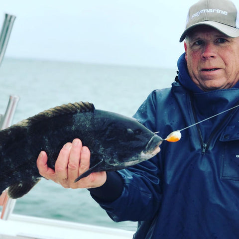 Catching blackfish on long island sound