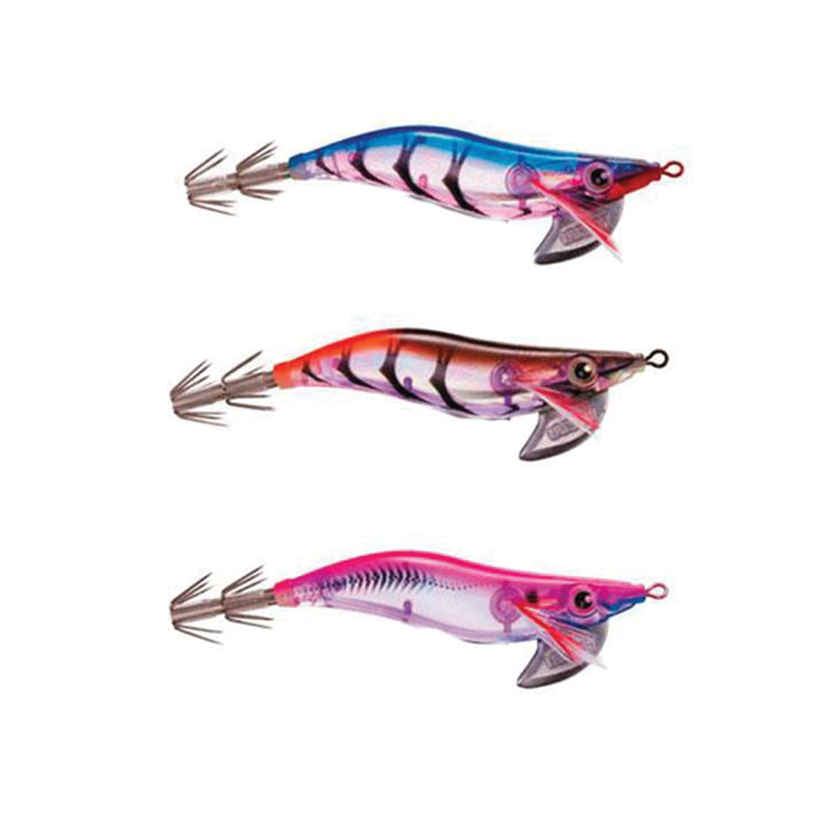 Yo-Zuri Squid Mini Aurora Floating Jig, Luminous Pink, 2-Inch