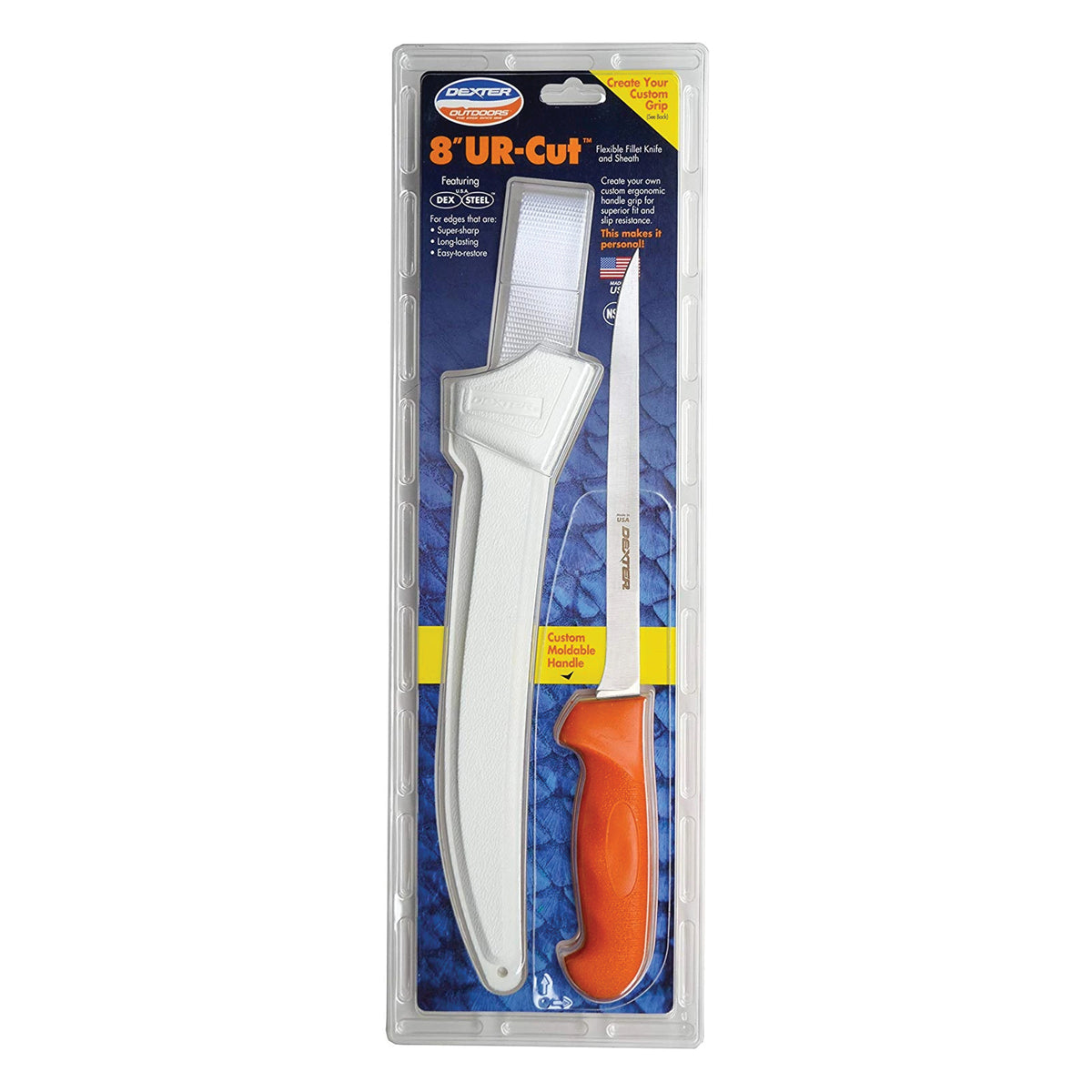 Dexter-Russell 8-Inch Narrow Filet Knife with Sheath - Bunzl Processor  Division