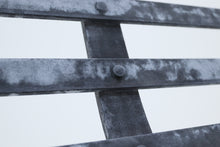 Load image into Gallery viewer, original handmade metal galvanised seat locally made yorkshire 