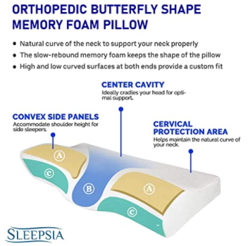 Cervical Pillow for Side Sleepers