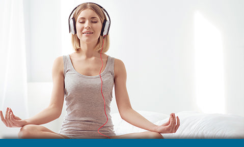 Listen to calming music