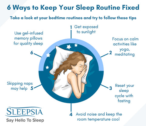 sleep routine