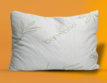 Bamboo Pillow - Shredded (Premium) Memory Foam Pillow - Adjustable