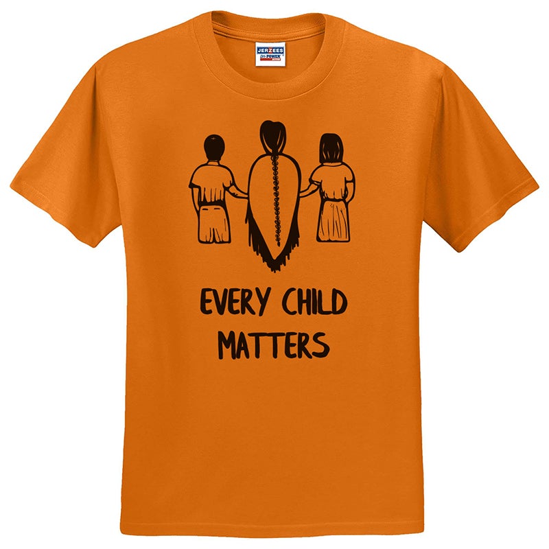 Every Child Matters T-Shirt - Holding Hands – Mi'kmaq Printing & Design