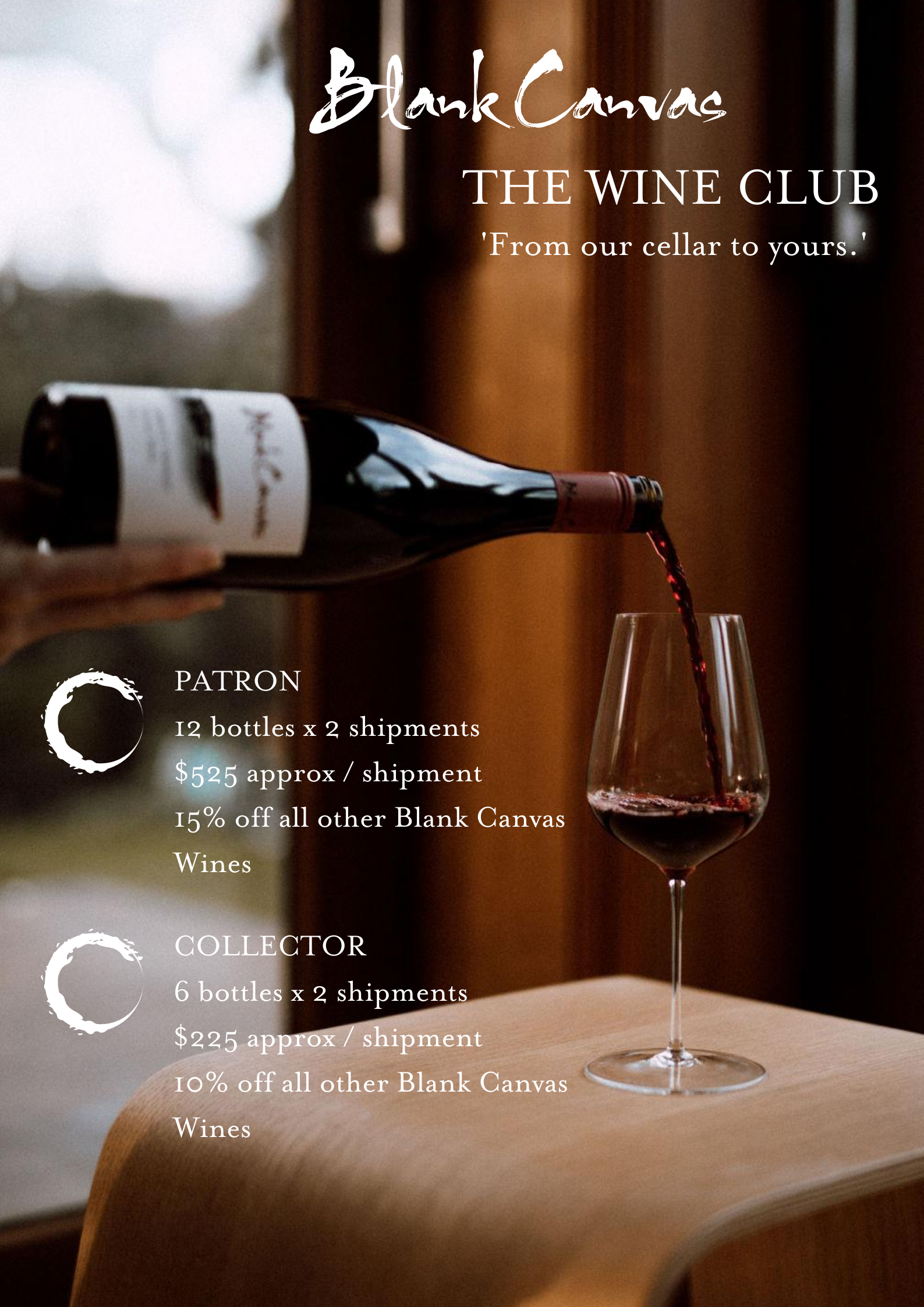 The Wine Club | Blank Canvas Wines