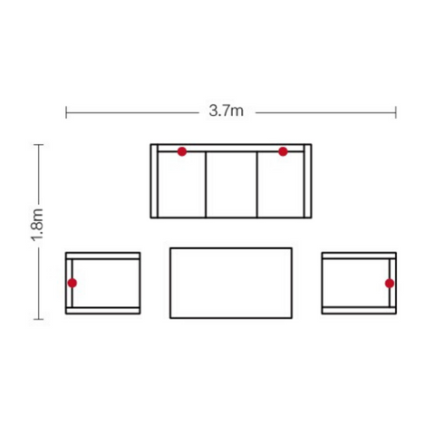 buenos aires recliner layout