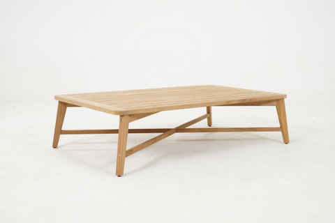 lyon lounge coffee table cross-leg design