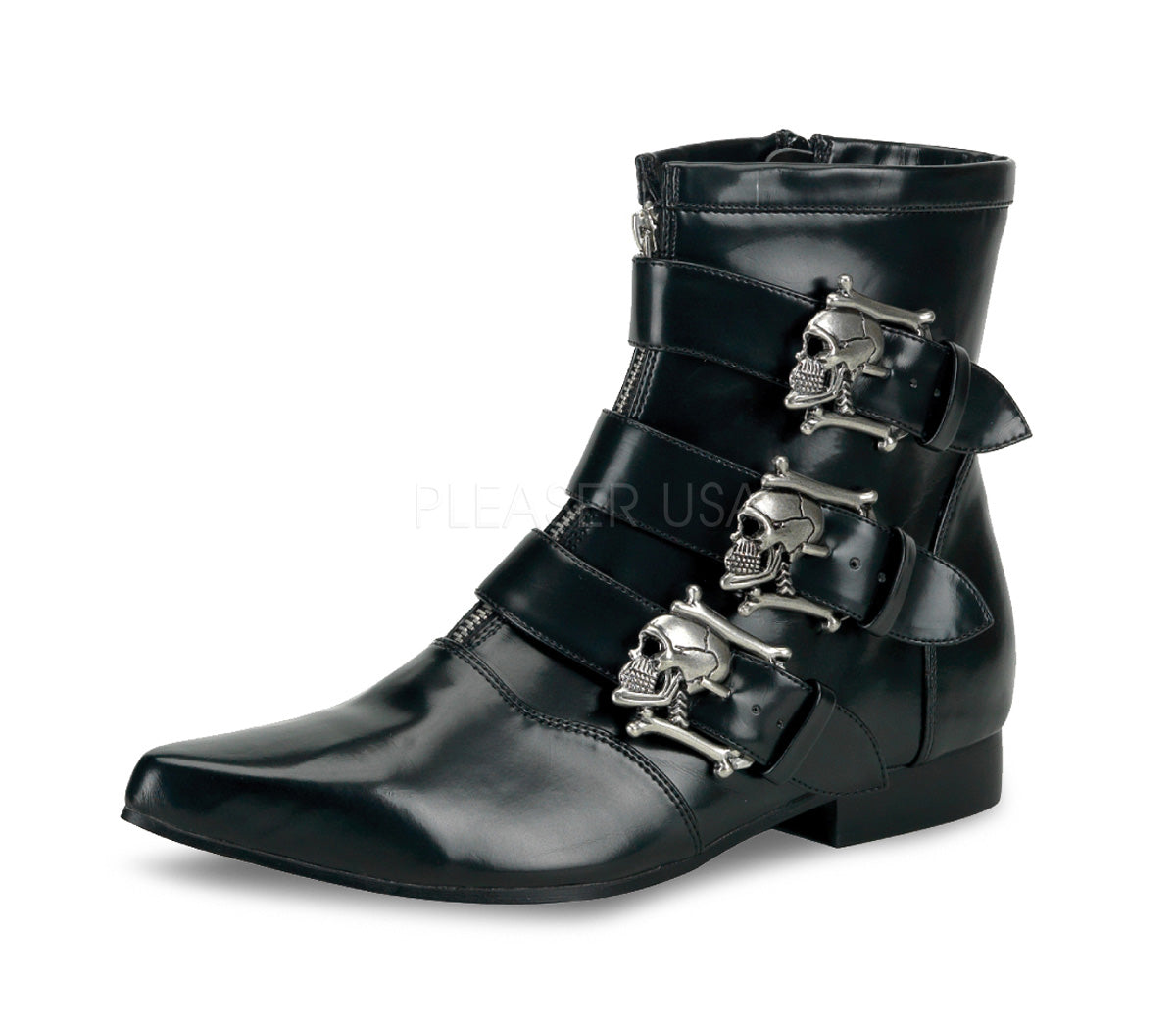 goth winklepicker boots